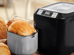 Пухкав памук хляб в хлебопекарна (със суха мая) - снимка на рецептата
